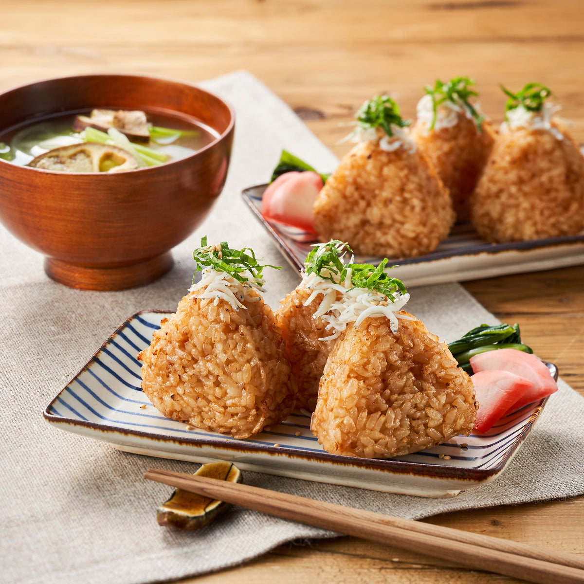 OISIX たっぷり10個ミニ焼きおにぎり（10個） – Chef Oisix