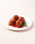 湯せんで！イタリア風トマトソースの肉団子（4個）