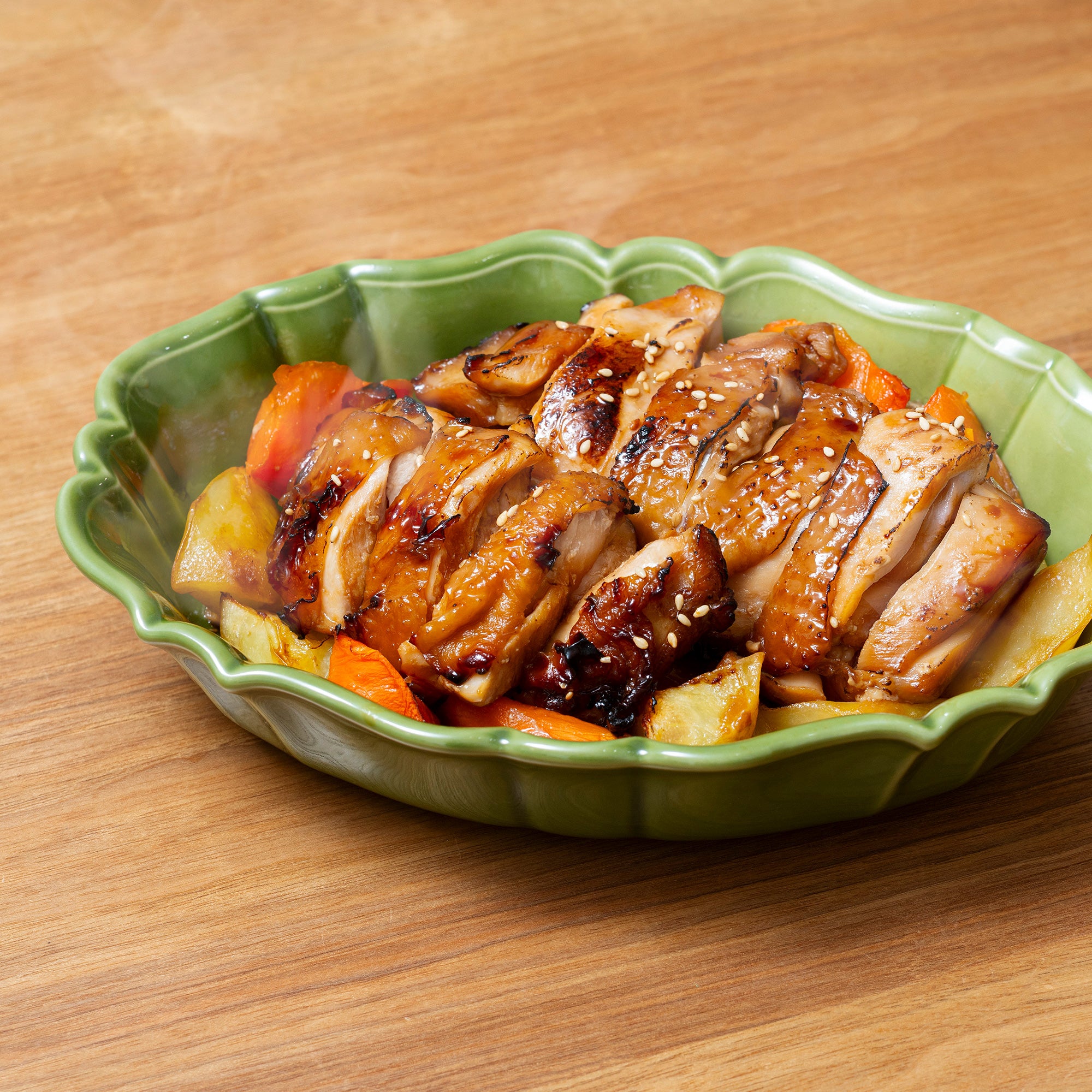 Classic Teriyaki Chicken with Roasted Vegetables (2 serv.)