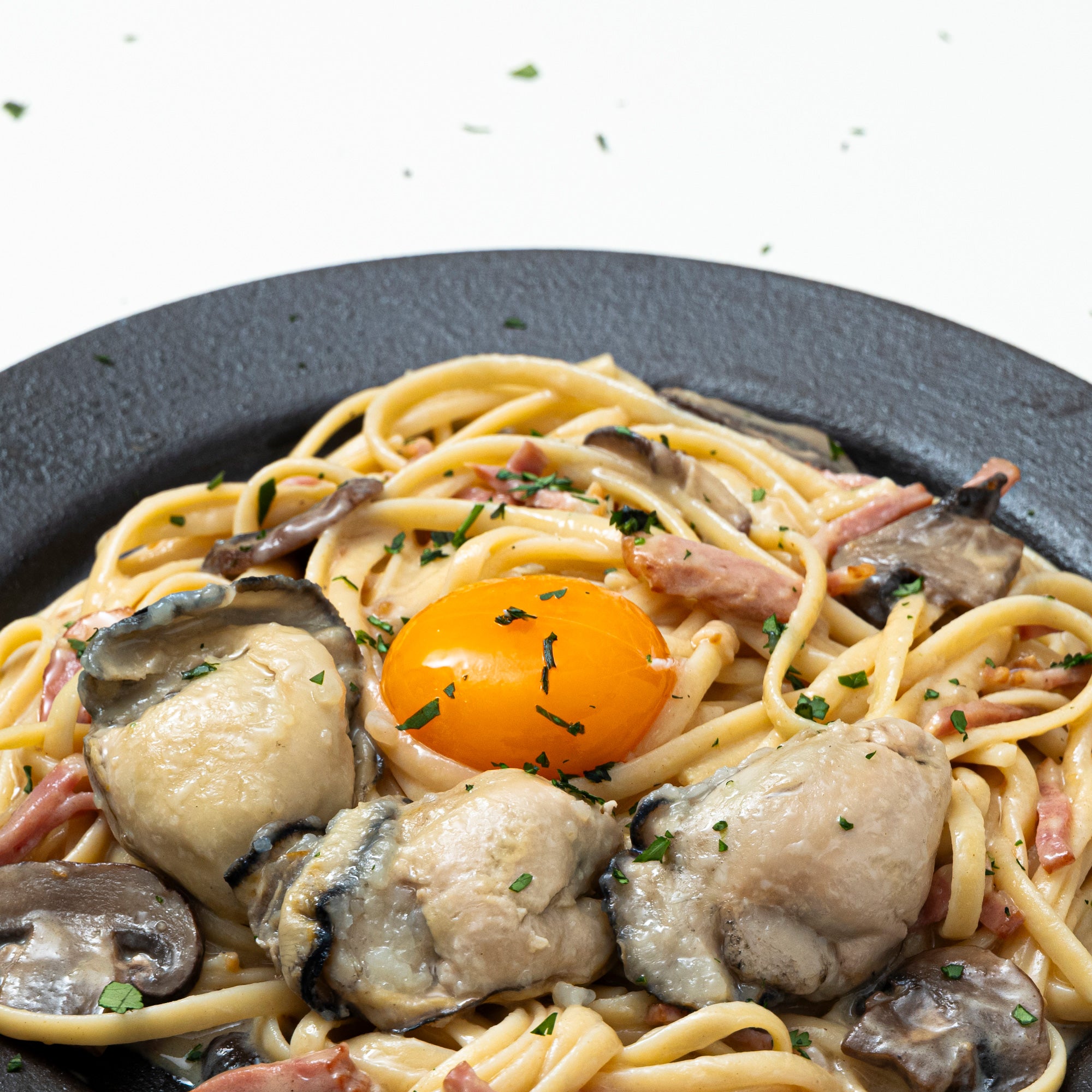 【NEW】Rich &amp; Creamy Oyster Carbonara Pasta Sauce (2 serv.)
