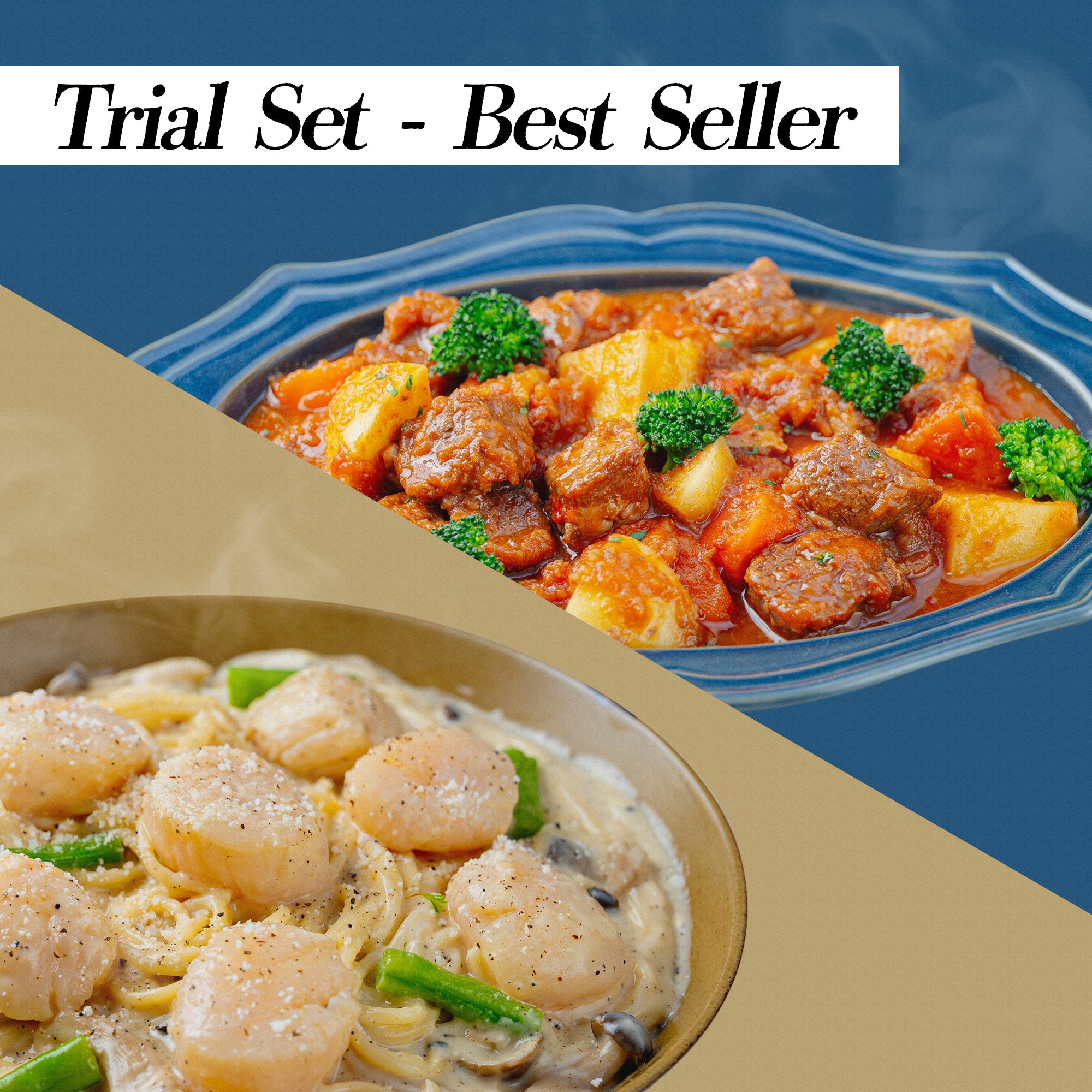 [10-Min Japanese Meal Kit] Wagyu &amp; Scallop (Free Shipping)